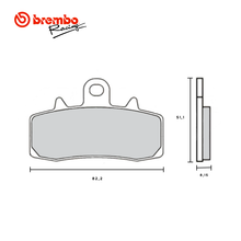 Ladda upp bild till gallerivisning, Bromsbelägg Aprilia