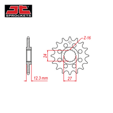 Ladda upp bild till gallerivisning, JT Sprocket, Framdrev Suzuki