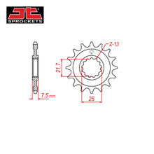 Ladda upp bild till gallerivisning, JT Sprocket, Framdrev Kawasaki