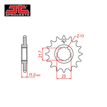 Ladda upp bild till gallerivisning, JT Sprocket, Framdrev Yamaha