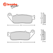 Ladda upp bild till gallerivisning, Bromsbelägg Honda
