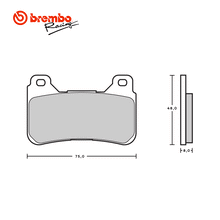 Ladda upp bild till gallerivisning, Bromsbelägg Honda