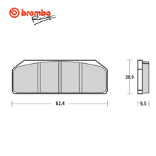 Ladda upp bild till gallerivisning, Bromsbelägg BMW