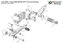Ladda upp bild till gallerivisning, Honda CBR 600RR 2007-2017 (normalväxling)