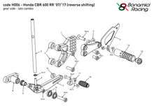 Ladda upp bild till gallerivisning, Honda CBR 600RR 2007-2017 (raceväxling)