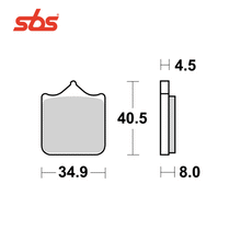 Ladda upp bild till gallerivisning, Bromsbelägg BMW