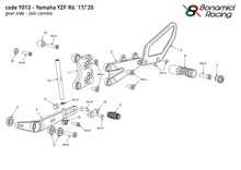 Ladda upp bild till gallerivisning, Yamaha YZF R6 2017-2020 (normal- och raceväxling)