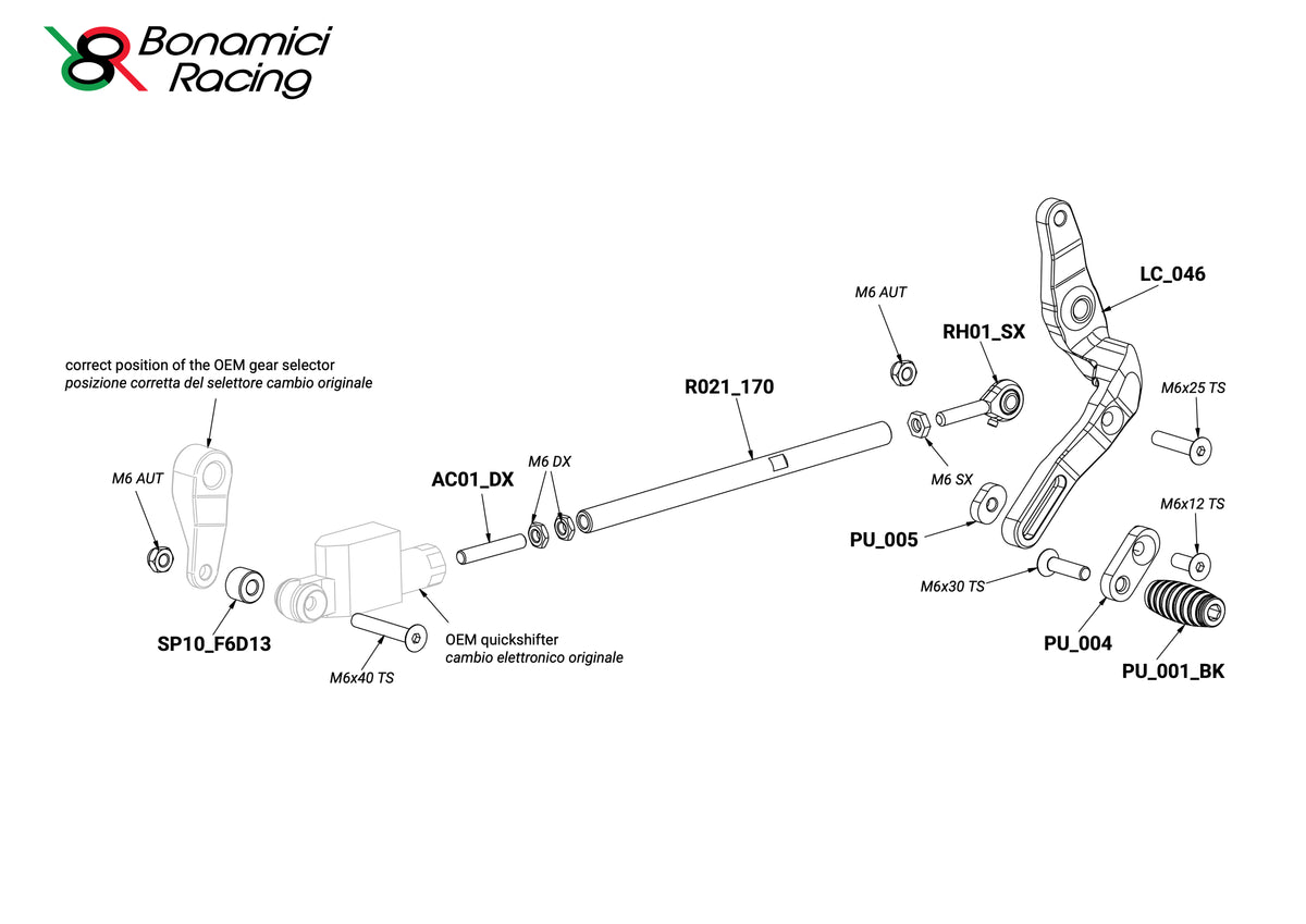 Bonamici A006B – raceväxling