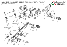 Ladda upp bild till gallerivisning, Honda CBR 1000RR 2020- (normalväxling)
