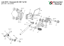 Ladda upp bild till gallerivisning, Kawasaki ZX-10R 2016-2020 (normal växling)
