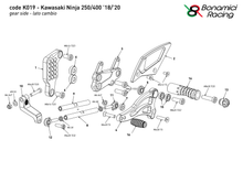 Ladda upp bild till gallerivisning, Kawasaki Ninja 400 2018 (race- och normalväxling)
