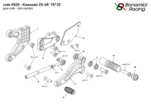 Ladda upp bild till gallerivisning, Kawasaki ZX-6R 2019-2020 (normal växling)
