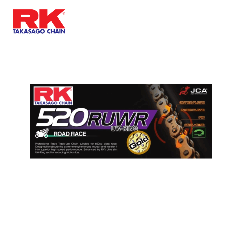 RK Chain - GB520RUWR (600 cc)