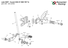 Ladda upp bild till gallerivisning, Suzuki GSX-R1000 2009-2016 (normal- och raceväxling)

